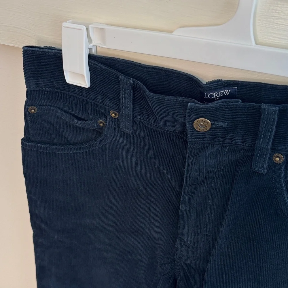 J. Crew Men’s The Sutton Corduroy Navy Blue Pants Size 29x32